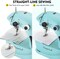 Mini Sewing Machine with Extension Table, Dual Speed Portable Sewing Machine for Beginners with Light, Sewing Kit for Household Use, Blue
